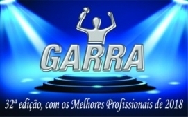 SAI A 3ª LISTA DOS INDICADOS AO 32° GARRA PROFISSIONAL