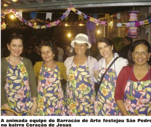 Toda a cidade festejou os 3 santos 