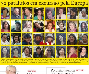 32 patafufos em excursão pela Europa