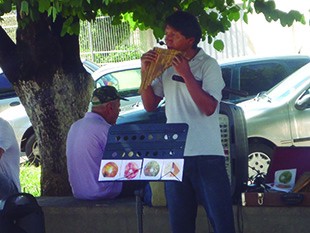 Artista chileno roda o Brasil