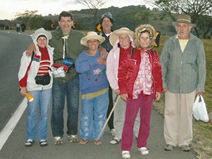 Longa caminhada de 10 dias