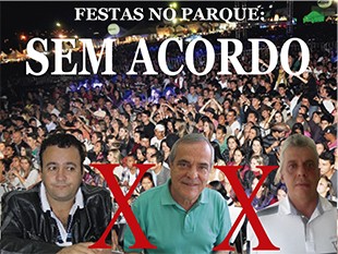 Festa no parque: sem acordo