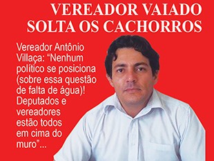 VEREADOR VAIADO SOLTA OS CACHORROS