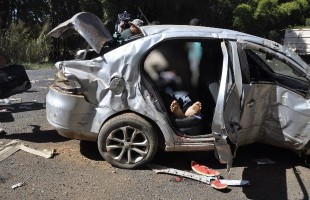 Homem que se sufocou em melancia após acidente melhora e deixa UTI