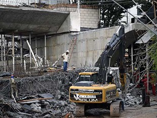 Parecer aponta que viaduto na Pedro I tinha um décimo do aço necessário