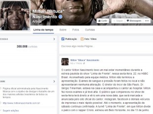 Milton Nascimento deixa show em SP após sentir mal-estar