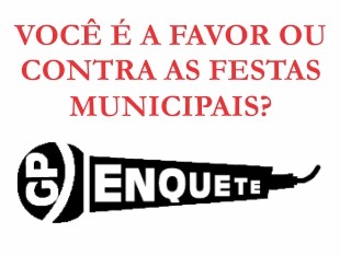 VOCÊ É A FAVOR OU CONTRA AS FESTAS MUNICIPAIS?