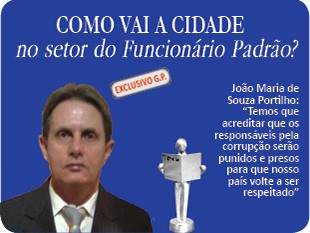 COMO VAI A CIDADE NO SETOR DO  FUNCIONÁRIO PADRÃO?