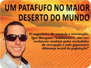  UM PATAFUFO NO MAIOR DESERTO DO MUNDO