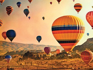 PASSEIO DE BALÃO NA CAPADÓCIA/TURQUIA