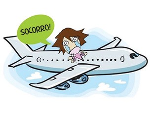 VOCÊ TEM MEDO DE VIAJAR DE AVIÃO?