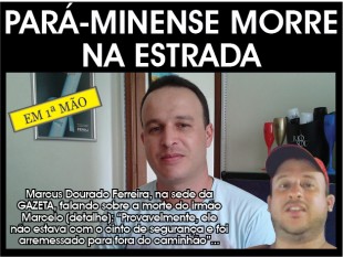  PARÁ-MINENSE MORRE NA ESTRADA