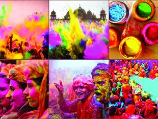 LATHMAAR HOLI FEST/ÍNDIA