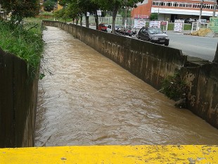 HÁ ANOS QUE O RIBEIRÃO PACIÊNCIA NÃO VIA TANTA ÁGUA!