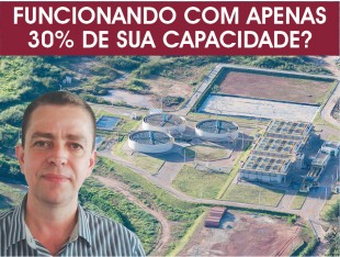  FUNCIONANDO COM APENAS 30% DE SUA CAPACIDADE?