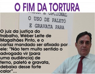 O FIM DA TORTURA