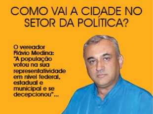  COMO VAI A CIDADE NO SETOR DA POLÍTICA? 
