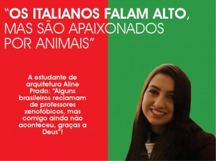  “OS ITALIANOS FALAM ALTO, MAS SÃO APAIXONADOS POR ANIMAIS”
