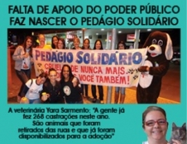  FALTA DE APOIO DO PODER PÚBLICO FAZ NASCER O PEDÁGIO SOLIDÁRIO