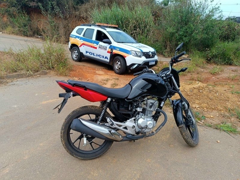 MOTOCICLETA FURTADA É RECUPERADA EM PITANGUI
