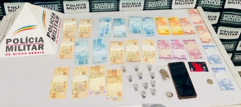 PRESO POR TRÁFICO DE DROGAS, NO CENTRO
