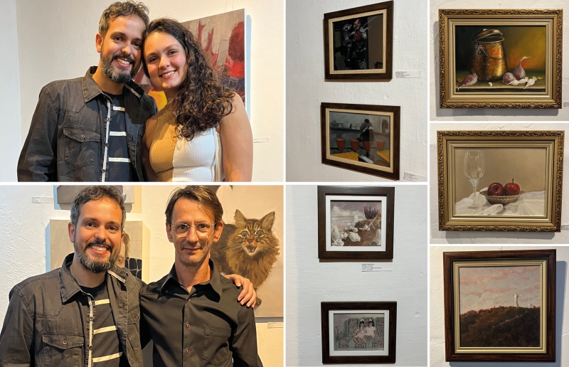 296ª MOSTRA GP: PINTURA A ÓLEO COM DESENHO