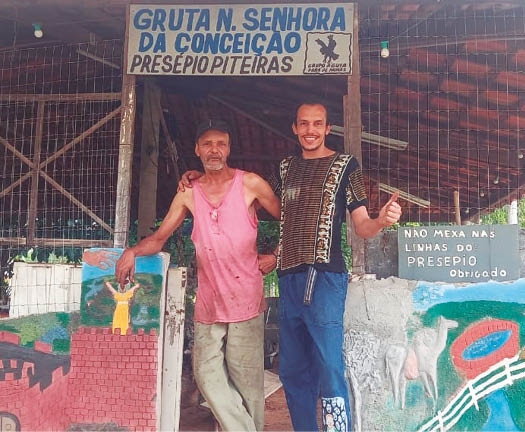 “TRADICIONAL PRESÉPIO DA CIDADE ESTÁ SENDO MONTADO, NOVAMENTE”