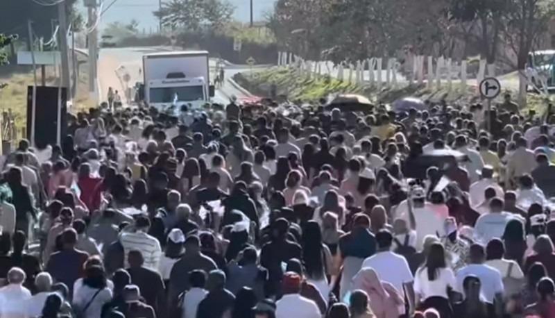 CAMINHADA DA FÉ LOTA LEANDRO FERREIRA/MG