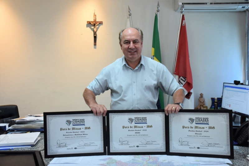 CIDADE PREMIADA 3 VEZES EM EVENTO ESTADUAL